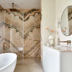 muebles de baño, espacios pequeños